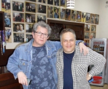 Андрей Ильин и Александр Чернявский в гостинице Аврора
